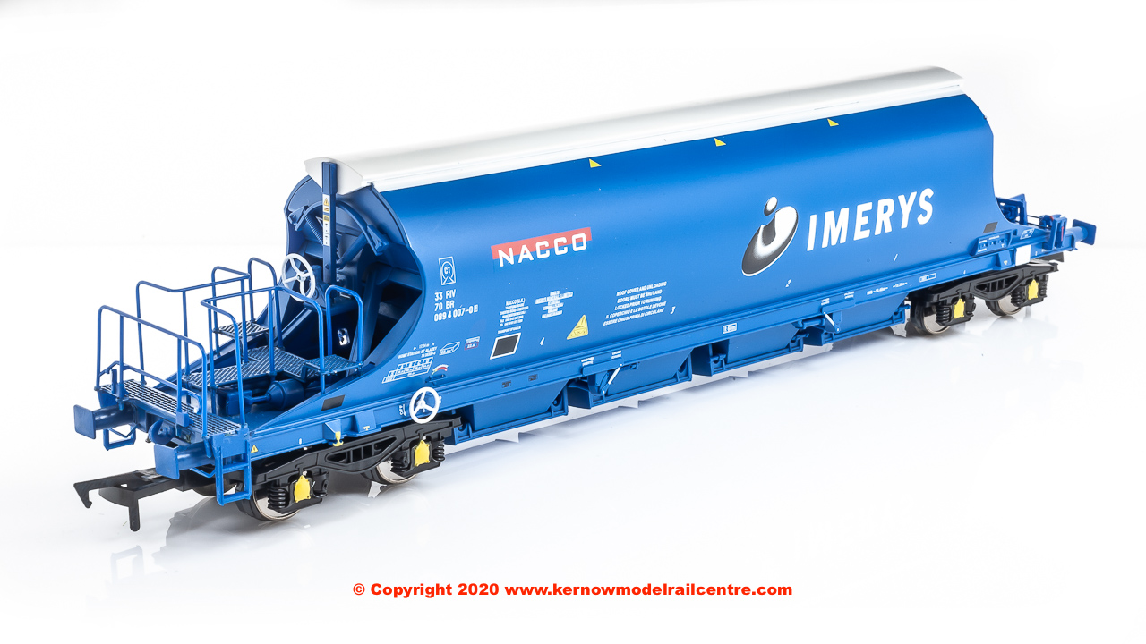 E87000 EFE Rail JIA NACCO China Clay Wagon number 33 70 0894 007-0 in IMERYS Blue livery and pristine finish